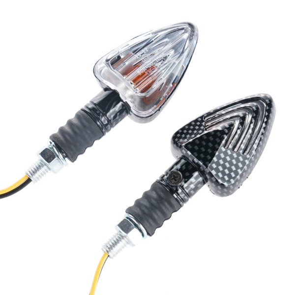 Bike It Bike it arrow indicators with carbon effect body and clear lens